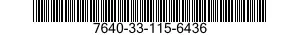 7640-33-115-6436 MAP 7640331156436 331156436