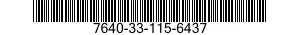 7640-33-115-6437 MAP 7640331156437 331156437