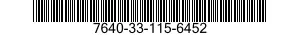 7640-33-115-6452 MAP 7640331156452 331156452