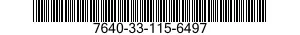 7640-33-115-6497 MAP 7640331156497 331156497