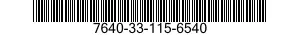 7640-33-115-6540 MAP 7640331156540 331156540