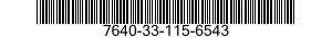 7640-33-115-6543 MAP 7640331156543 331156543