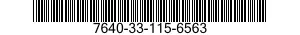 7640-33-115-6563 MAP 7640331156563 331156563
