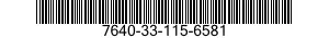 7640-33-115-6581 MAP 7640331156581 331156581