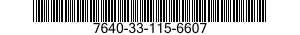 7640-33-115-6607 MAP 7640331156607 331156607