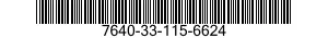 7640-33-115-6624 MAP 7640331156624 331156624