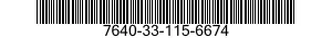 7640-33-115-6674 MAP 7640331156674 331156674