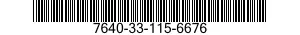 7640-33-115-6676 MAP 7640331156676 331156676