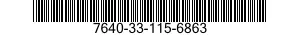 7640-33-115-6863 MAP 7640331156863 331156863