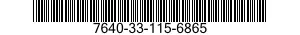 7640-33-115-6865 MAP 7640331156865 331156865