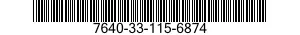 7640-33-115-6874 MAP 7640331156874 331156874