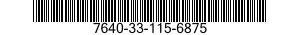7640-33-115-6875 MAP 7640331156875 331156875