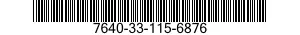 7640-33-115-6876 MAP 7640331156876 331156876