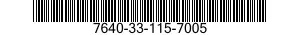 7640-33-115-7005 MAP 7640331157005 331157005