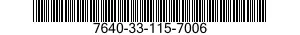 7640-33-115-7006 MAP 7640331157006 331157006