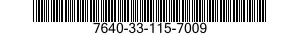 7640-33-115-7009 MAP 7640331157009 331157009