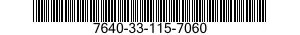 7640-33-115-7060 MAP 7640331157060 331157060