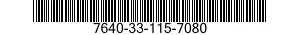 7640-33-115-7080 MAP 7640331157080 331157080