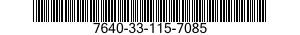 7640-33-115-7085 MAP 7640331157085 331157085