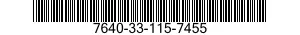 7640-33-115-7455 MAP 7640331157455 331157455