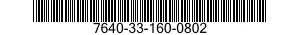 7640-33-160-0802 MAP 7640331600802 331600802