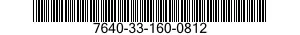 7640-33-160-0812 MAP 7640331600812 331600812