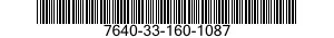 7640-33-160-1087 MAP 7640331601087 331601087