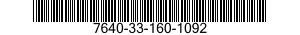 7640-33-160-1092 MAP 7640331601092 331601092