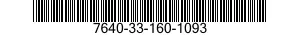 7640-33-160-1093 MAP 7640331601093 331601093