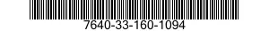 7640-33-160-1094 MAP 7640331601094 331601094