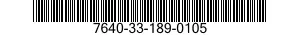 7640-33-189-0105 MAP 7640331890105 331890105