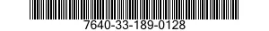 7640-33-189-0128 MAP 7640331890128 331890128