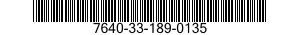 7640-33-189-0135 MAP 7640331890135 331890135