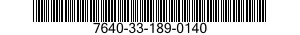 7640-33-189-0140 MAP 7640331890140 331890140