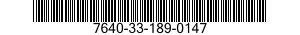 7640-33-189-0147 MAP 7640331890147 331890147