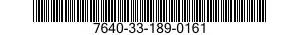 7640-33-189-0161 MAP 7640331890161 331890161