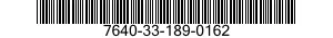 7640-33-189-0162 MAP 7640331890162 331890162