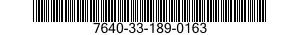 7640-33-189-0163 MAP 7640331890163 331890163