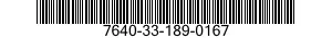 7640-33-189-0167 MAP 7640331890167 331890167