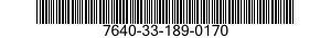 7640-33-189-0170 MAP 7640331890170 331890170