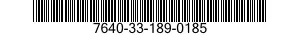7640-33-189-0185 MAP 7640331890185 331890185