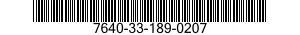 7640-33-189-0207 MAP 7640331890207 331890207