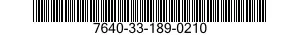 7640-33-189-0210 MAP 7640331890210 331890210