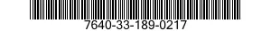 7640-33-189-0217 MAP 7640331890217 331890217