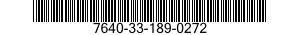 7640-33-189-0272 MAP 7640331890272 331890272
