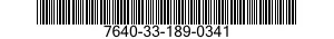 7640-33-189-0341 MAP 7640331890341 331890341