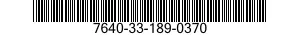 7640-33-189-0370 MAP 7640331890370 331890370