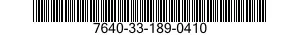 7640-33-189-0410 MAP 7640331890410 331890410