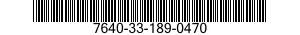 7640-33-189-0470 MAP 7640331890470 331890470