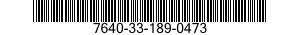 7640-33-189-0473 MAP 7640331890473 331890473